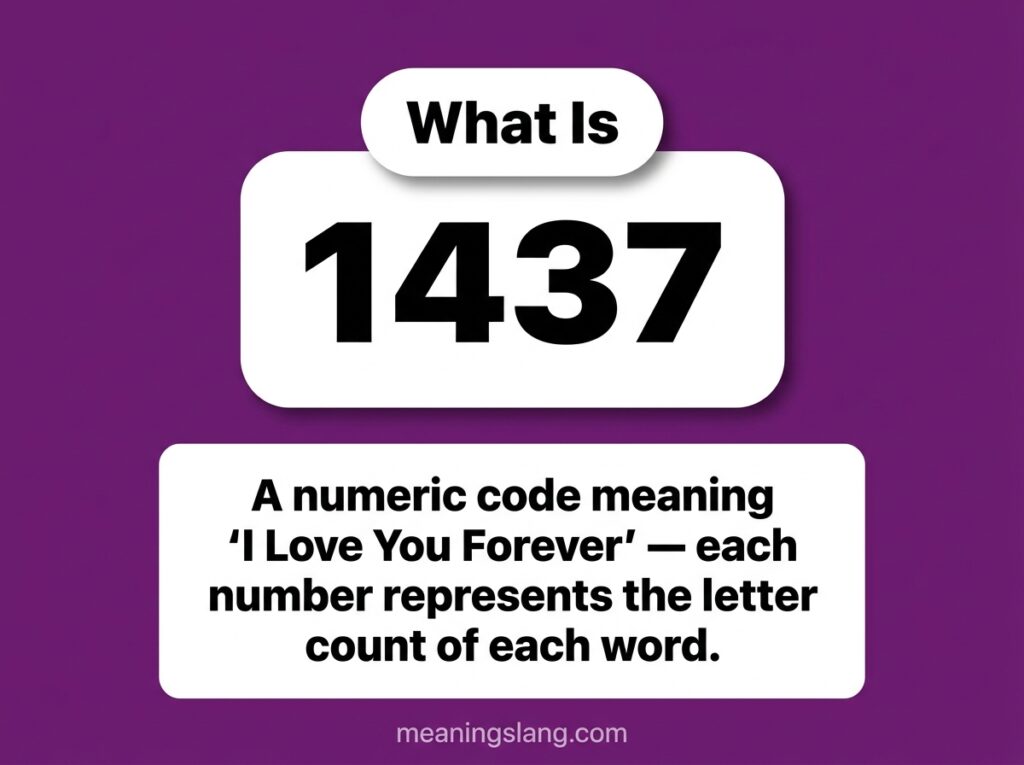 1437 Meaning