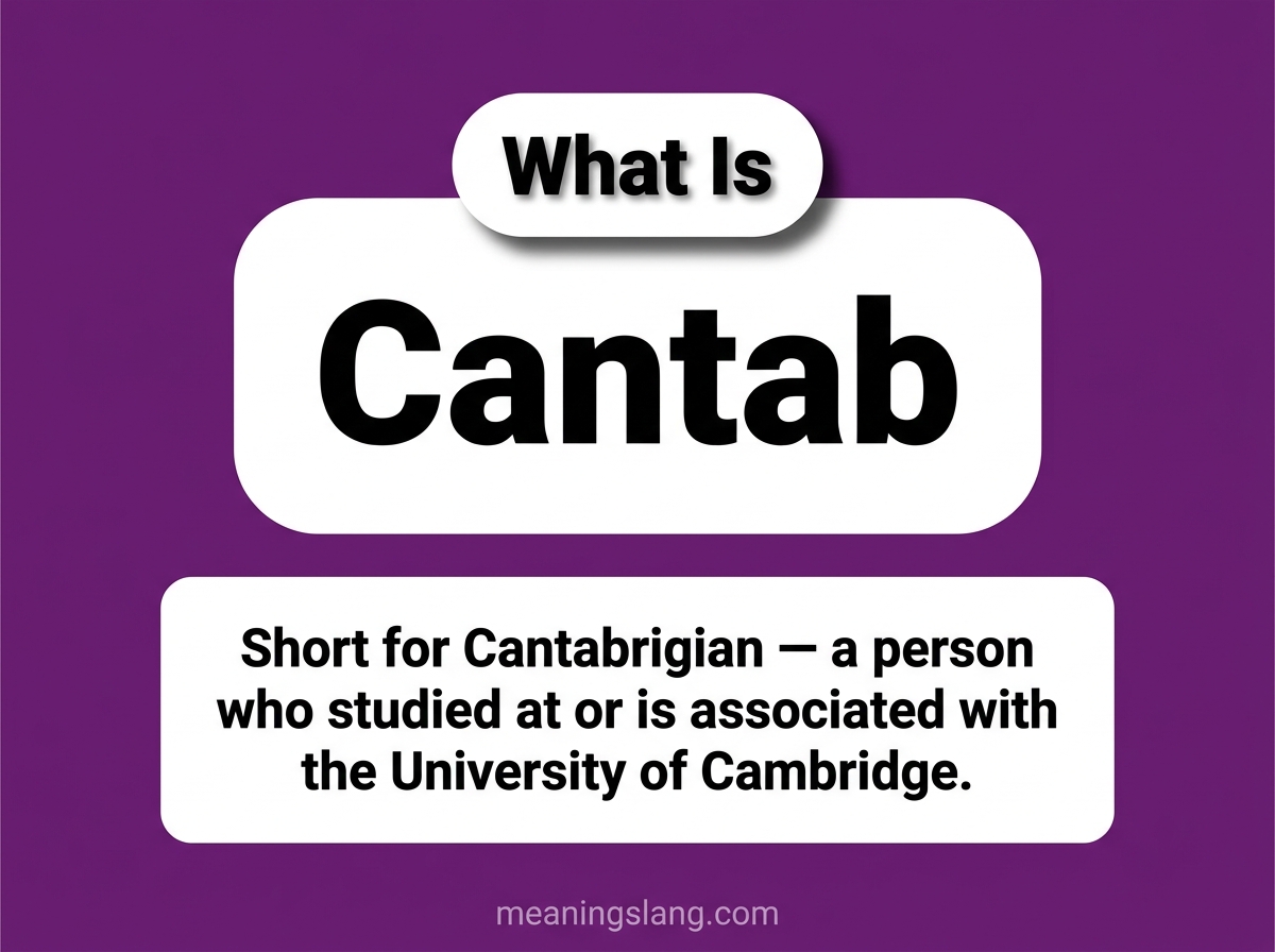Cantab Meaning
