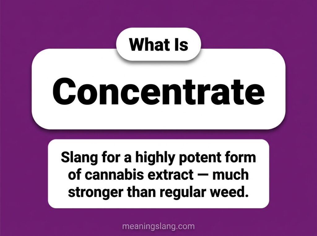 Concentrate Meaning