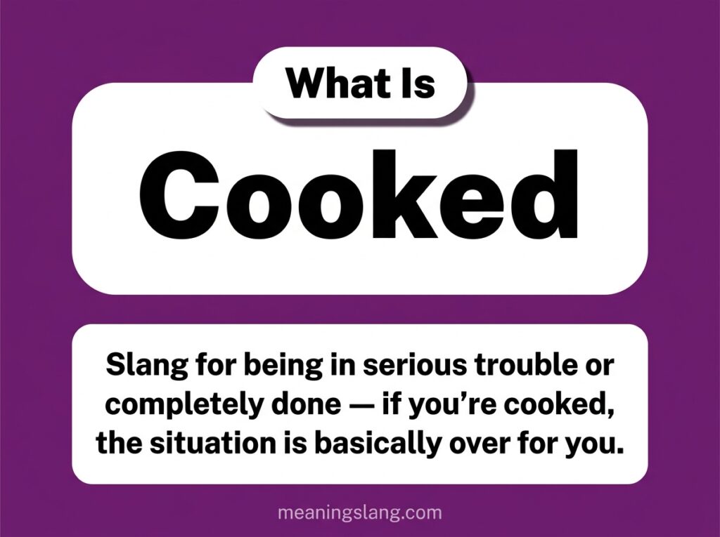 Cooked Meaning