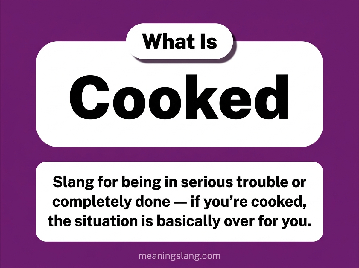 Cooked Meaning