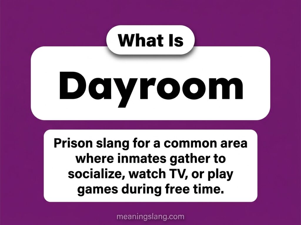 Dayroom Meaning