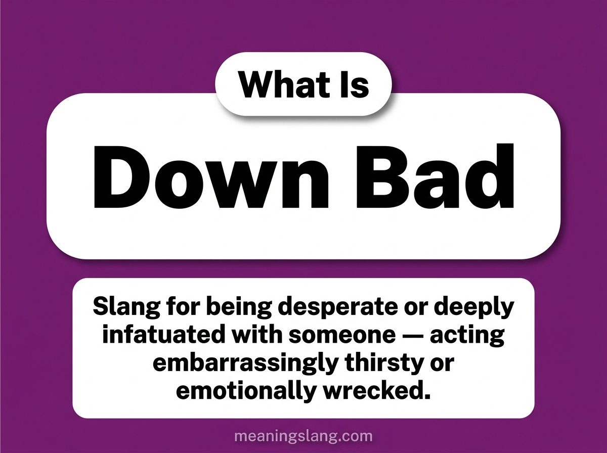Down Bad Meaning