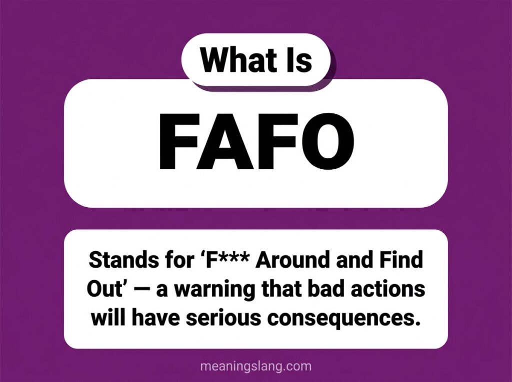 FAFO Meaning
