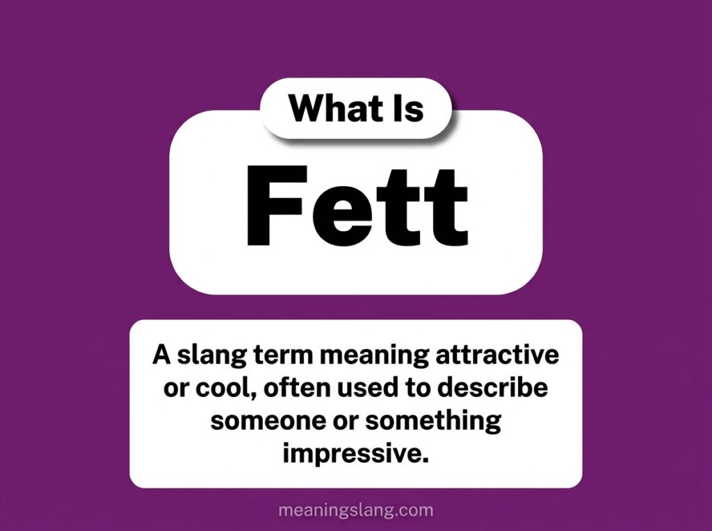 Fett Meaning