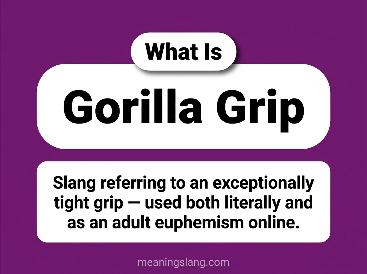 Gorilla Grip Meaning
