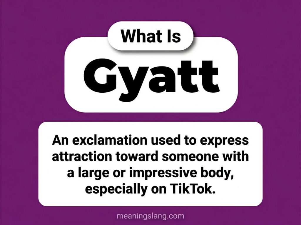 Gyatt Meaning