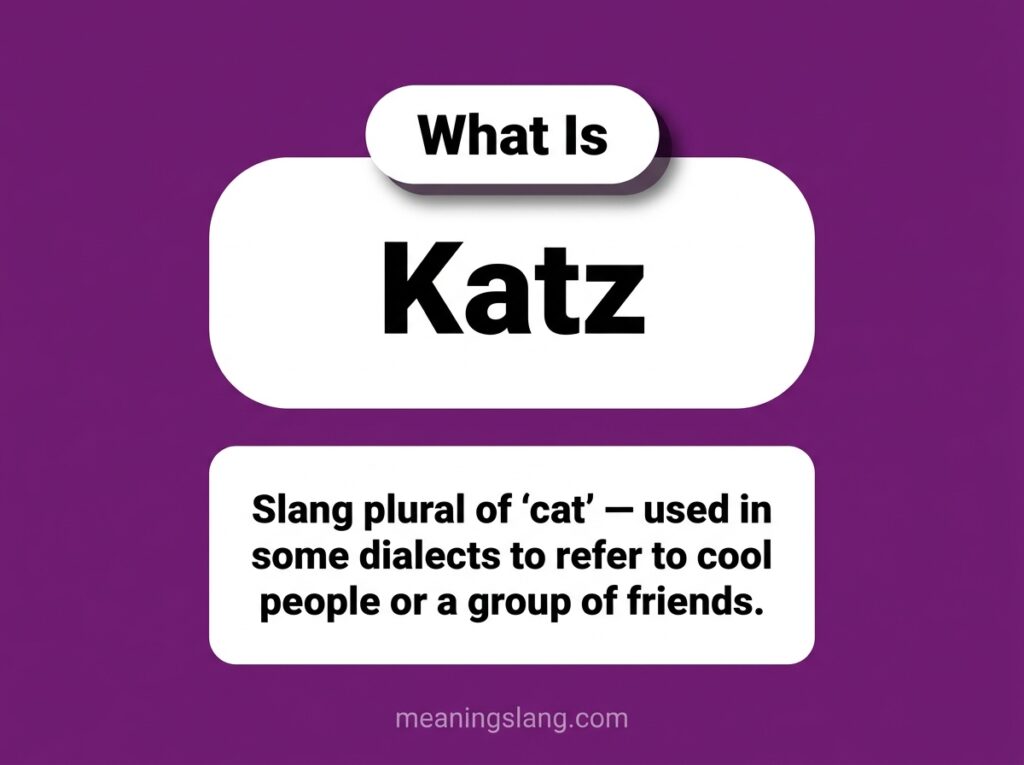 Katz Meaning