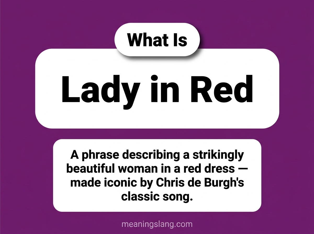 Lady In Red Meaning