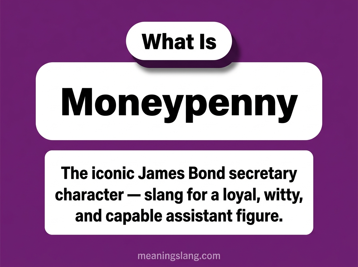 Moneypenny Meaning
