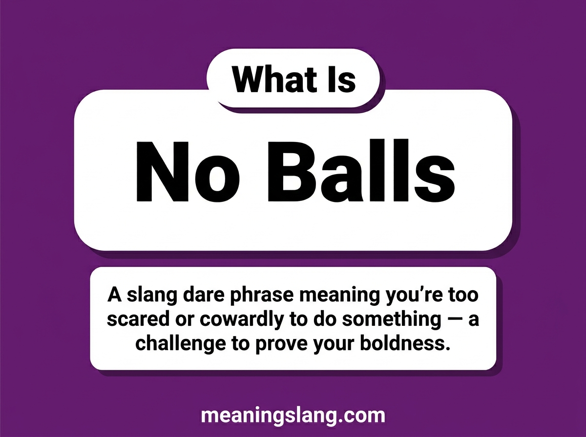 No Balls Meaning