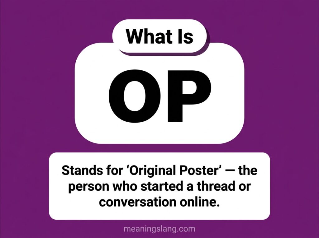 OP Meaning