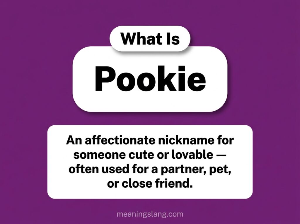 Pookie Meaning