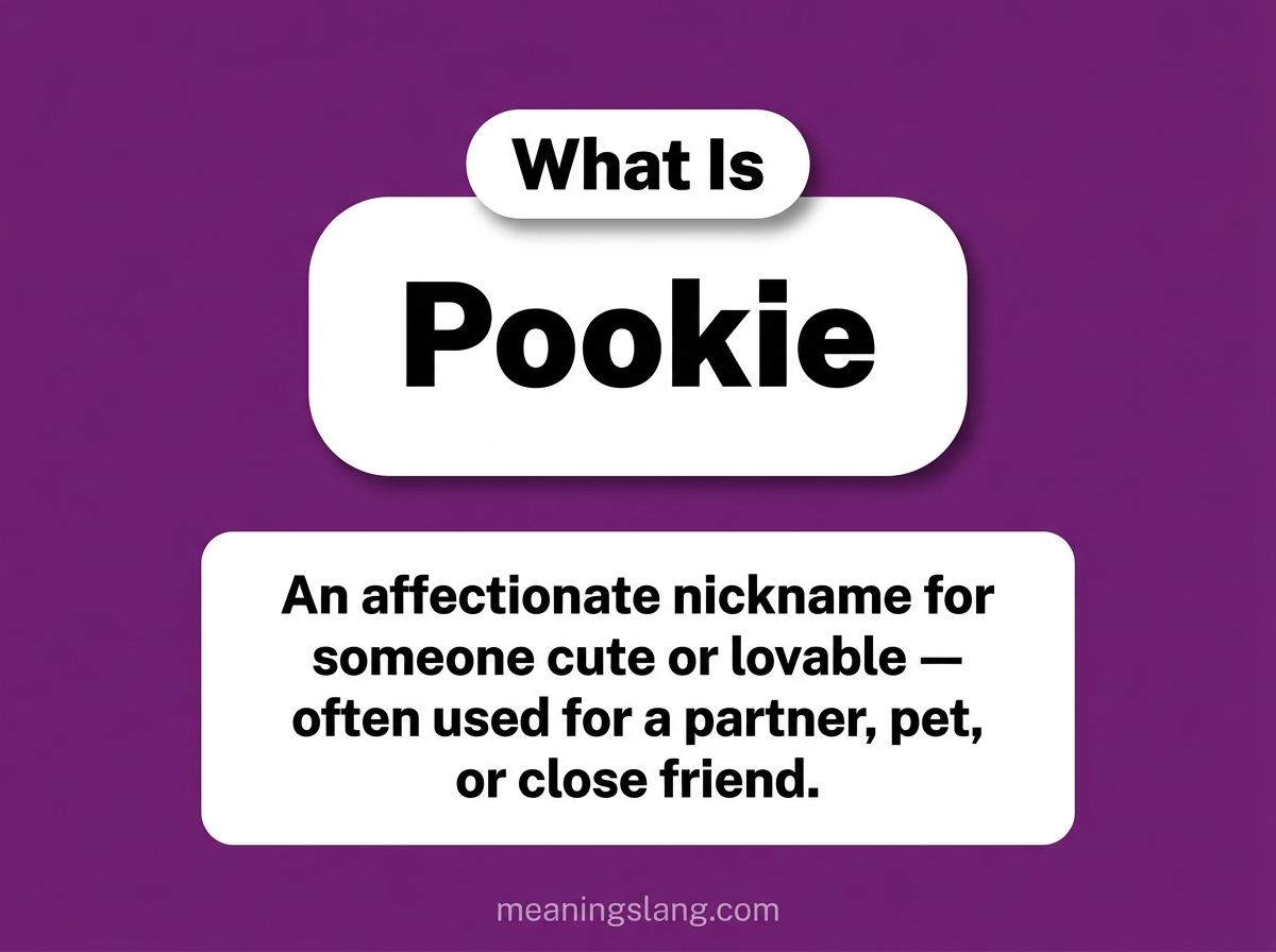 Pookie Meaning