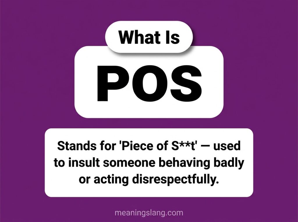 POS Meaning