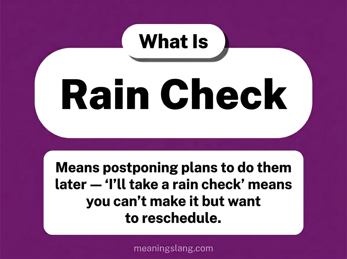 Rain Check
