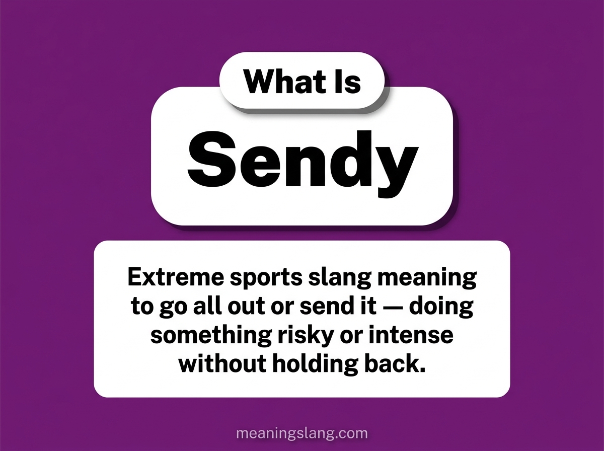 Sendy Meaning