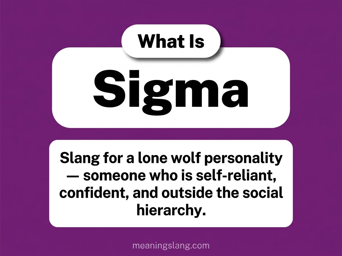 Sigma Meaning