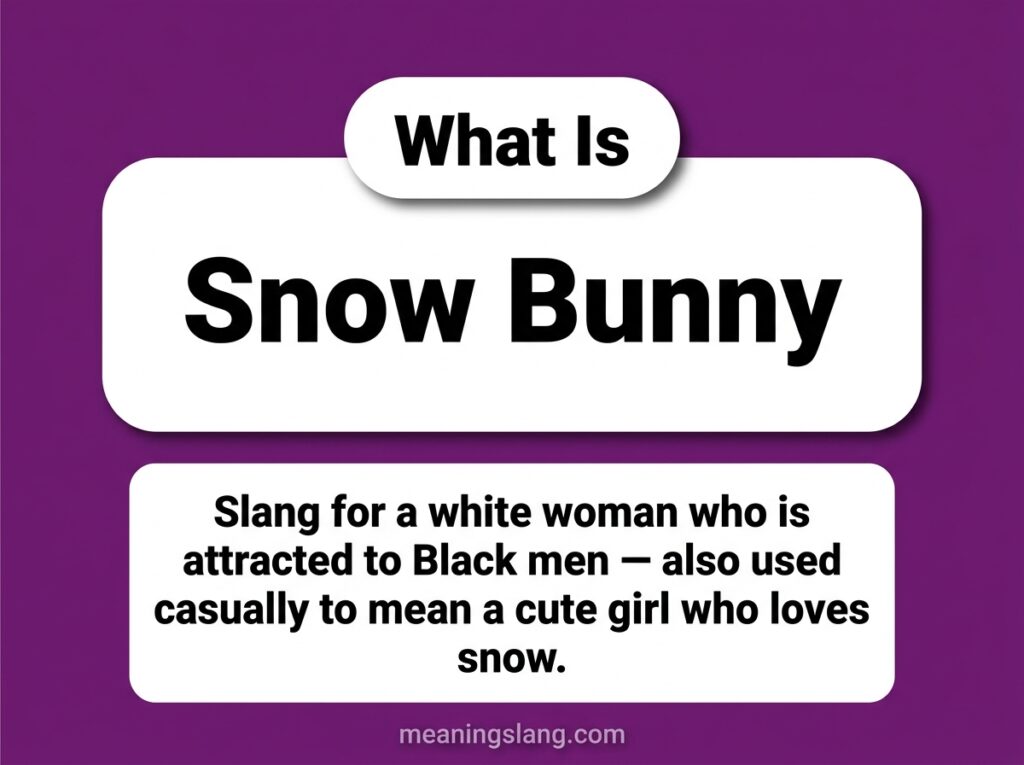 Snow Bunny Meaning