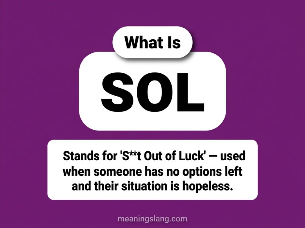 SOL Meaning