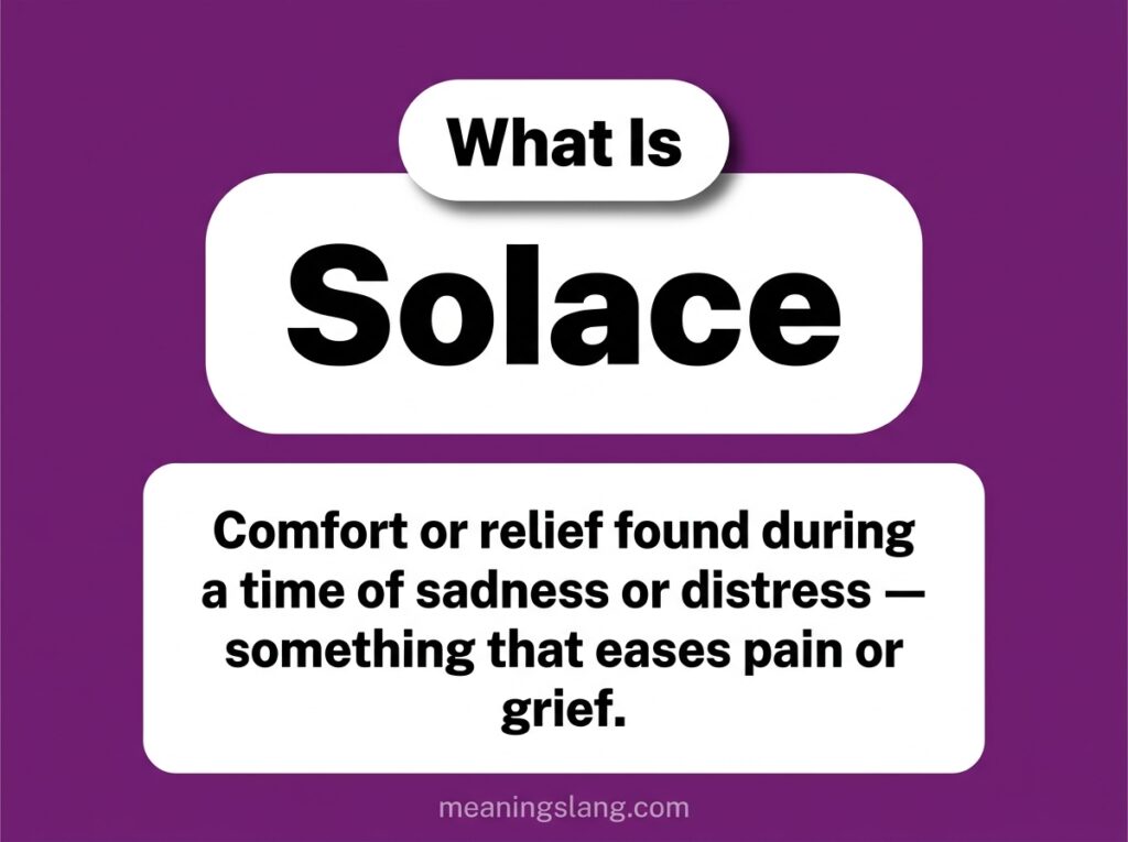 Solace Meaning