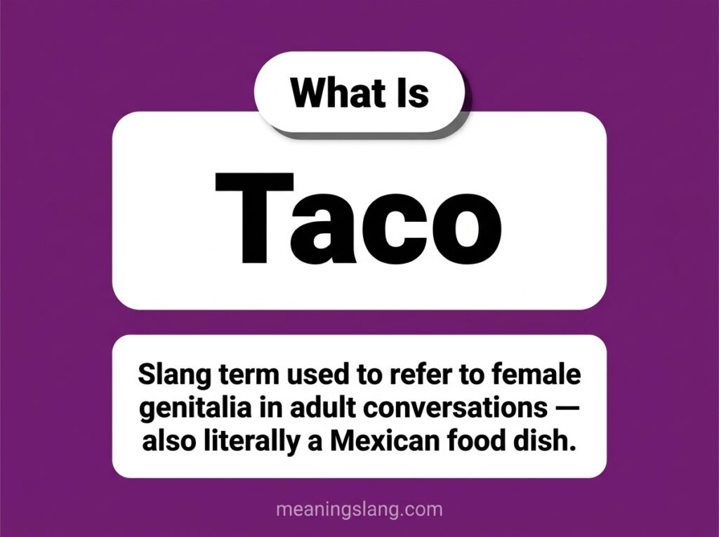 Taco meaning